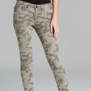 Yigal Azrouel Skinny Camo Jean